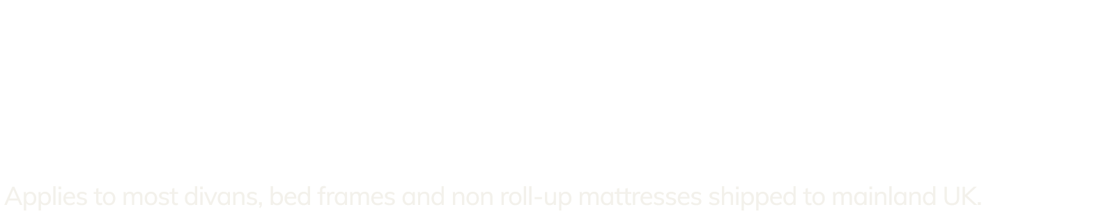 Free 2 Man Delivery on Orders over 149